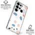 Patterned Dots Galaxy S25 Ultra Clear Case